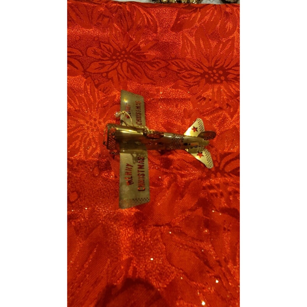 Christmas Batch Of Gold Tree Ornaments